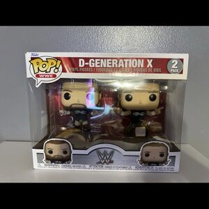 WWE Funko Pop Shawn Michaels & Triple H HHH DX Wrestling Figures D-Generation X
